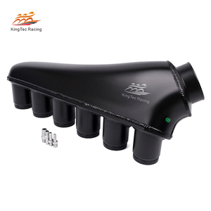 Colector de Admisión de Aire Frío S54 Billet Negro para ITB <span class=keywords><strong>BMW</strong></span> 2001-2006 E46 <span class=keywords><strong>M3</strong></span> 3.2L S54B32 - Product Image 4