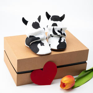 Bottes pour bébé personnalisées OEM ODM, design imprimé animal, doublure polaire, semelle souple, options multi-motifs, directement de l'usine avec faible MOQ pour bébé - Product Image 3