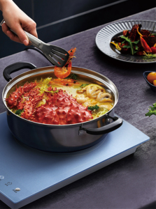 <span class=keywords><strong>Cocina</strong></span> de Inducción <span class=keywords><strong>Eléctrica</strong></span> Integrada de 2200w, <span class=keywords><strong>Portátil</strong></span>, Delgada, con Control Táctil y un Solo Quemador - Product Image 4