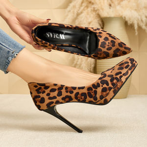 Sandales à talons hauts confortables pour femmes, à enfiler, avec brides croisées, souples et légères pour l'été - Product Image 1