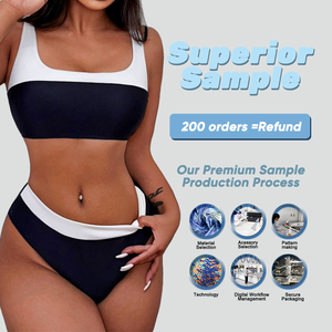 Conjuntos <span class=keywords><strong>De</strong></span> Bikini <span class=keywords><strong>De</strong></span> cintura alta para mujer, traje <span class=keywords><strong>De</strong></span> baño personalizado, trajes <span class=keywords><strong>De</strong></span> baño recortados <span class=keywords><strong>De</strong></span> dos piezas, Biquinis Perto <span class=keywords><strong>De</strong></span> <span class=keywords><strong>Mimi</strong></span> - Product Image 1