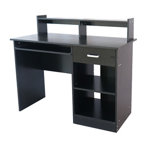 DB General Style Modern E1 15MM Black Computer Desk Material de aglomerado - Product Image 2