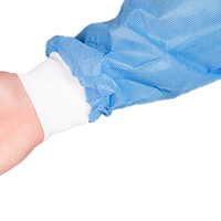 Robes d'isolement jetables de niveau 4 en SMS stérilisées, emballées individuellement, en PP médical à usage unique, certifiées CE