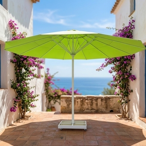 Parasol de plage européen UPF50+ en tissu pour l'ombre des cours espagnoles et italiennes - Product Image 2