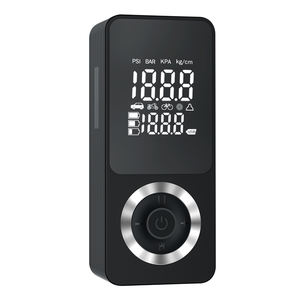 Moniteur de pression des pneus numérique 150 psi, gonfleur avec lumière LED, batterie rechargeable 6000 mAh, matériau ABS, portable, double fonction - Product Image 2