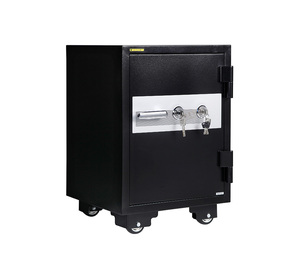 Cassaforte Ignifuga di Alta Qualità con Doppia Chiave, Robusta Cassaforte Segreta per Casa, Impermeabile e Resistente al Fuoco - Product Image 2