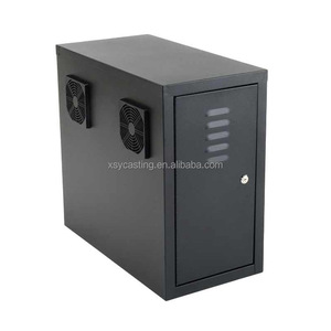 Boîtier d'alimentation électrique personnalisé en <span class=keywords><strong>aluminium</strong></span>/acier, découpe <span class=keywords><strong>laser</strong></span>, estampage, pliage, soudage, fabrication de tôles, boîte électrique - Product Image 2