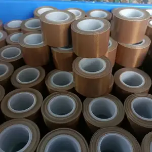 Jumbo Roll High Temperature 300 Degrees PTFE Fiberglass Cloth Adhesive Tape