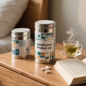 Nouvelle Tendance : Pots à Capsules, Boîtes en Aluminium, Contenants pour Capsules, Petites Boîtes à Pilules, Pots d'Emballage pour Pilules - Product Image 2