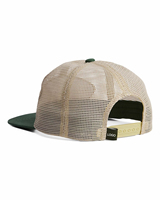 Chapeaux de camionneur de couleur unie non structurés à 5 panneaux de haute qualité Casquette de camionneur pleine maille avec étiquette tissée et logo personnalisé