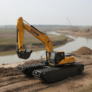 Ponton d'excavatrice amphibie en <span class=keywords><strong>acier</strong></span> haute résistance avec <span class=keywords><strong>prix</strong></span> compétitif d'usine - Product Image 6