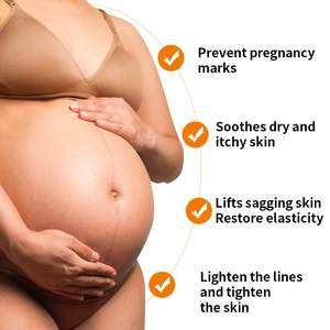 Crème anti-vergetures Crème d'élimination des cicatrices pour la grossesse Crème pour le corps réparatrice pour l'élimination des vergetures - Product Image 3
