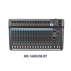 Controle personalizado do console dos misturadores do sistema de som da música completa com a entrada do microfone 10 profissional <span class=keywords><strong>audio</strong></span> do misturador do canal 12 - Product Image 5