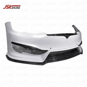 ก่อนออกแบบสไตล์ครึ่งคาร์บอนไฟเบอร์กันชนหน้าสำหรับ2014-2018 <span class=keywords><strong>TESLA</strong></span>รุ่น<span class=keywords><strong>S</strong></span> - Product Image 4
