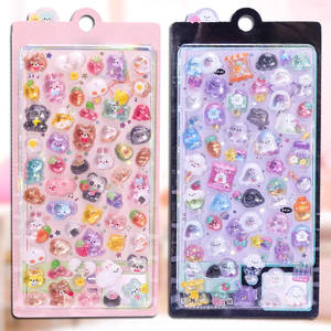 Autocollants décoratifs 3D en relief en époxy, étanches, écologiques, mignons et amusants, pour coques de téléphone, taille personnalisée, vente chaude - Product Image 4