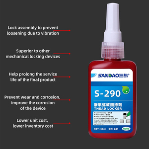 SD290 Anaerobic Adhesive <strong>Thread</strong> Locker Medium and Strong Locktight for Nuts Fasteners Metal <strong>Thread</strong> <strong>Lock</strong> - Product Image 5