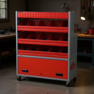 Armoire de rangement d'outils EF4 avec tiroirs et étagères pour l'organisation d'atelier - Product Image 3