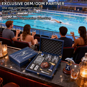 Coffret Cadeau <span class=keywords><strong>Whisky</strong></span> Série Swimming Motion – Kit d'Infusion Fumée au Bourbon pour Cocktails – Événements et Compétitions de Club Personnalisés de Qualité Supérieure - Product Image 5