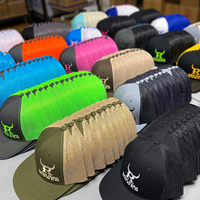 Casquette de mode personnalisée avec logo brodé, casquette snapback vierge en maille 115 de haute qualité, casquette trucker unie en filet, casquettes de sport