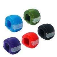 Snbo Exerciseur de tonification de la mâchoire et du cou de haute qualité Exerciseur de mâchoire de balle d'entraînement facial en silicone Exerciseur de mâchoire