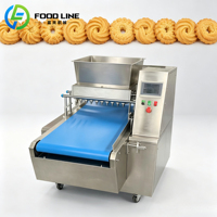 Équipement automatique de formage de pâte pour boulangerie commerciale avec construction en acier inoxydable durable, machine à biscuits