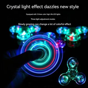 Spinner Luminoso LED, Juguetes Antiestrés que Brillan en la Oscuridad, EDC, Fidget Spinner para Aliviar el Estrés - Product Image 4