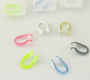 Venta al por Mayor, 1 Pieza, Clip Nasal para Natación, Tapones para los Oídos, Talla Pequeña para Adultos y Niños, Silicona Suave Impermeable - Product Image 2