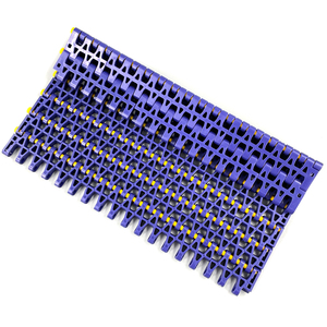 अच्छी गुणवत्ता वाली प्लास्टिक फ्लश ग्रिड बेल्ट मॉड्यूलर कन्वेयर बेल्ट खाद्य कन्वेयर मशीन बेल्ट - Product Image 5