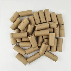 צינור ליפ גלוס 0.3 oz באיכות גבוהה 10 מ""ל נייר ממוחזר סט קופסאות ארגונית קשיחות עגולות לשימוש קוסמטי