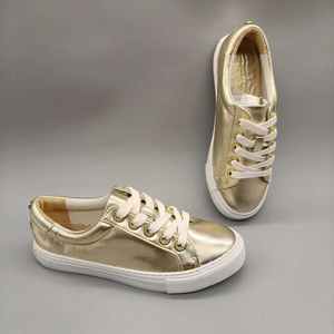 <span class=keywords><strong>Scarpe</strong></span> Casual da <span class=keywords><strong>Donna</strong></span> in Edizione Limitata con Pelle Dorata, Si Prega di Contattare il Personale <span class=keywords><strong>Online</strong></span> Prima di Effettuare l'Ordine - Product Image 3