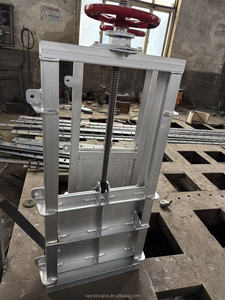 Veyron Open Channel Square Rectangular Cast <b>Iron</b> Manual Actuated Control Sewage Penstock Sluice Gate <b>7</b> Cast <b>Iron</b> Material Durabl - Product Image 3