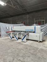 Scie à panneaux informatisée robuste à structure améliorée, scie à table coulissante fabriquée en Chine, scie à poutre informatisée de 2800 mm