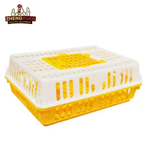 Wholesale Commercial Breeding Turnover Transport Duck Goose Cage Chicken Cages Egg Layer Poultry Farms Animal Plastic Cages