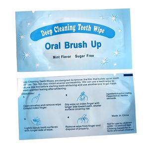 שיניים שיניים נקיות לנגב בד שן ניקוי אצבע מברשת כלי עבור אוראלי עמוק ניקוי - Product Image 6