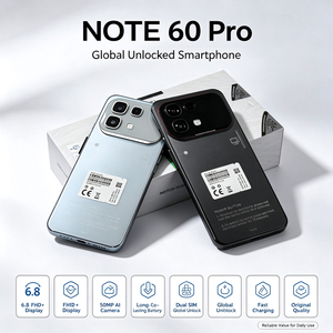Téléphones mobiles 5G Note 60 Pro version globale, débloqués, équipés d'une caméra beauté intégrée, Android 15 – Vente Flash - Product Image 6