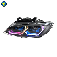 YU GUANG para BMW Serie 3 Pre-LCI, Faro LED 2007-2010 E92 Pre Lci 335i 330i 320i, Actualización Frontal LED, Faro Delantero RGB para BMW 335i E92