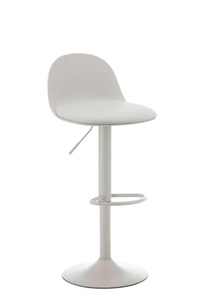 Kitchen and Restaurant Height-Adjustable Swivel Bar <b>Stool</b> With Thick Fabric Cushion and Metal Frame Soft Bar Chair - Product Image 2