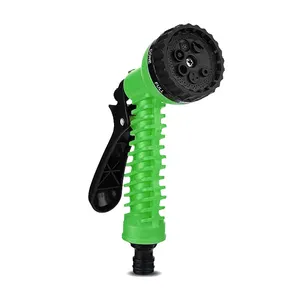 Household Watering Hose Cleaning Lawn Garden Watering Adjustable 7 Patterns Water Gun Garden Water Sprayer