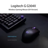 Mouse para Juegos Esports HERO 25K con Sensor Óptico de 25600 DPI, Peso Ligero de 57g, Batería de 106 Horas, USB C, Cableado e Inalámbrico, Modo Dual