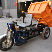Dumper minier électrique certifié CE 1,5T avec châssis soudé renforcé |   Système hydraulique pour camion minier au Pérou Socavon