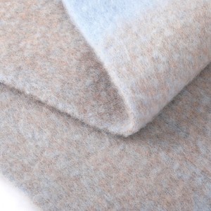 Bufanda 100% Lana con Logotipo Personalizado, Diseño a Cuadros Grande, Gruesa y Cálida, Unisex, para Otoño e Invierno, Chal, Bufanda, Venta al por Mayor de Fábrica - Product Image 4