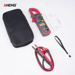 Pince ampèremétrique numérique ST201 AC/DC, multimètre numérique à pince, <span class=keywords><strong>instrument</strong></span> de mesure de <span class=keywords><strong>tension</strong></span> et de courant haute précision - Product Image 3