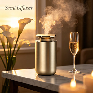 Difusor de Aroma para Auto Inalámbrico <span class=keywords><strong>Hygea</strong></span> de 10 ml con Alimentación USB, Diseño Minimalista sin Agua con Logotipo Personalizado para Uso en Hoteles y Hogares - Product Image 1