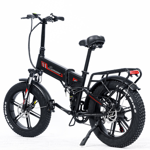 Bicicleta Eléctrica Plegable de Montaña para Hombre, 1000W, 48V, 20 Pulgadas, Neumáticos Gruesos 4.0, Batería de Litio, Modelo YX20M, Económica - Product Image 2