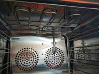 Four à convection électrique (certifié CE) capacité 60L, fonction spray, pour restaurants, boulangeries, cuisines, 4 étagères, garantie 1 an