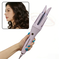 Nouveau Fer à Boucler Automatique Rapide Anti-emmêlement, Double Tension, Réglage de Température Multiple avec Avertissement Sonore