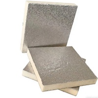 Feuille d'aluminium rectangulaire laminée double face |   Utilisation en milieu hospitalier et scolaire, bonne adhérence pour les panneaux composites d'isolation