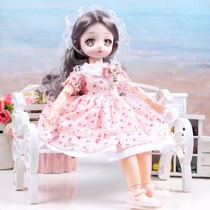 ตุ๊กตาพลาสติกสำหรับเด็กชุดตุ๊กตาเด็กผู้หญิงพร้อมเสื้อผ้าแฟชั่น BJD จากประเทศจีน - Product Image 2