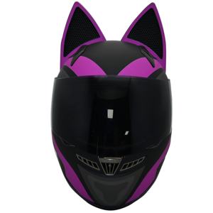<span class=keywords><strong>Casque</strong></span> intégral personnalisé de plusieurs couleurs avec oreilles de <span class=keywords><strong>chat</strong></span> Design Accesorios Para <span class=keywords><strong>Moto</strong></span> - Product Image 3