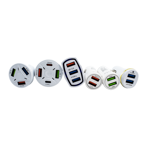 Pd 51W Kép USB Port Car Charger Adapter Sạc Nhanh QC 3.0 Với Điều Khiển Từ Xa FM <span class=keywords><strong>Transmitter</strong></span> Phổ Cho Nhiều Điện Thoại - Product Image 6